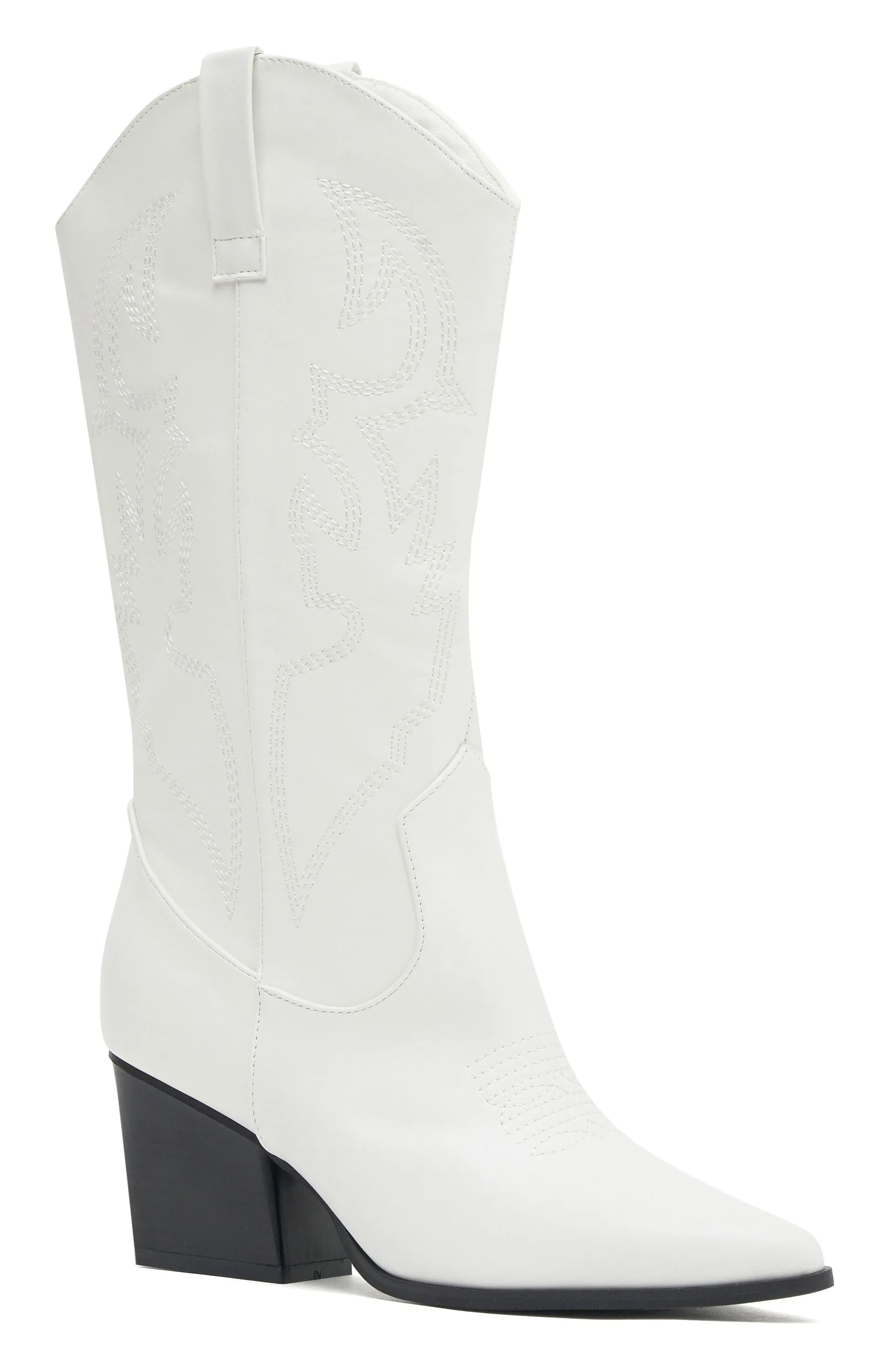 Kacey Cowboy Boots White sold by White Fox Boutique product image thumbnail 3