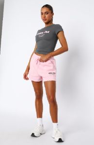 Era 8 Baby Tee Slate sold by White Fox Boutique