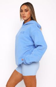 10th Anniversary Edition Oversized Hoodie Blueberry sold by White Fox Boutique