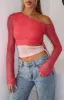 Best Believe Long Sleeve Top Pink sold by White Fox Boutique