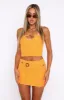 Save Myself Mini Skirt Mango sold by White Fox Boutique