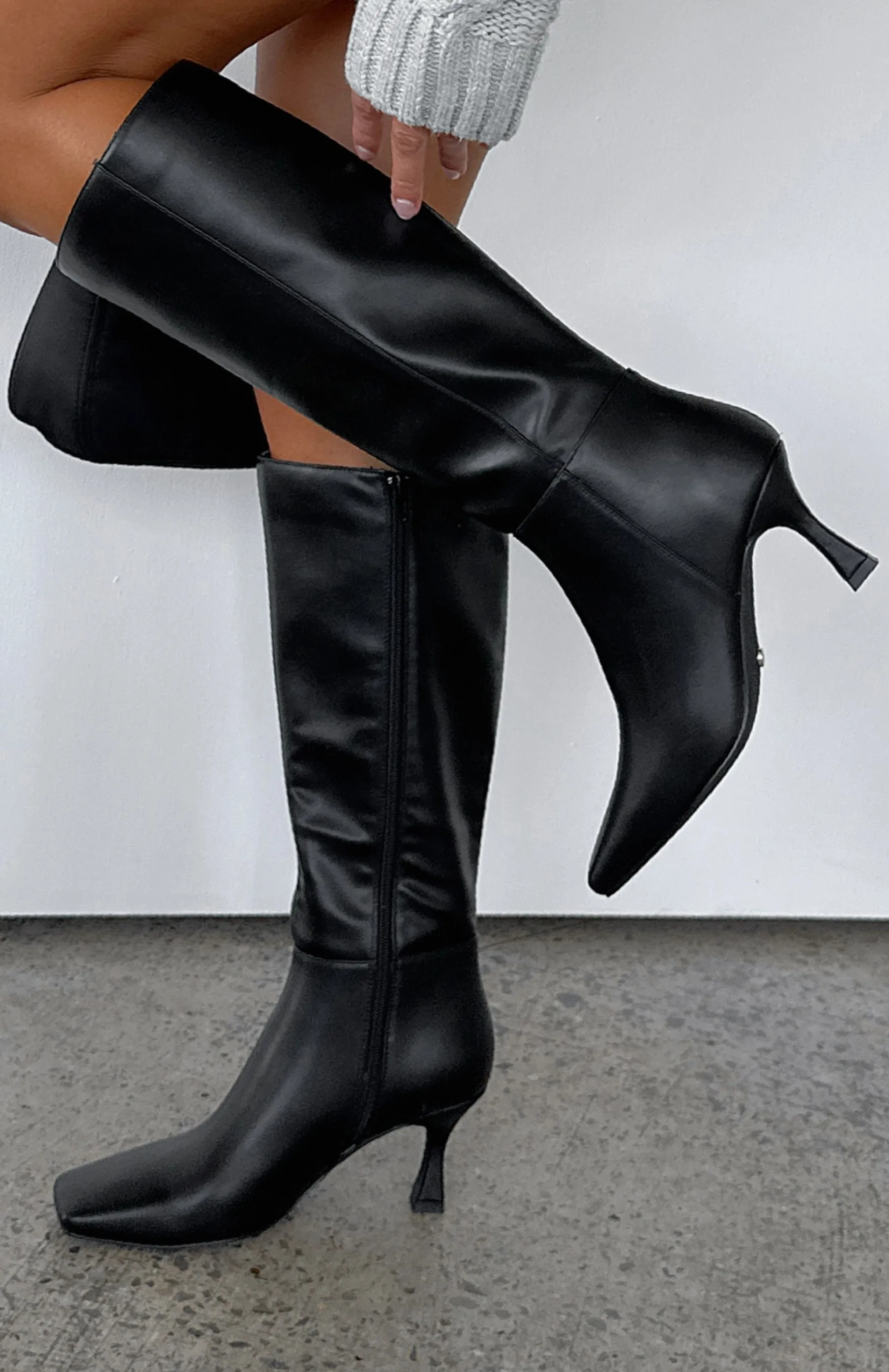 Johnson Knee High Boots Black sold by White Fox Boutique product image thumbnail 4