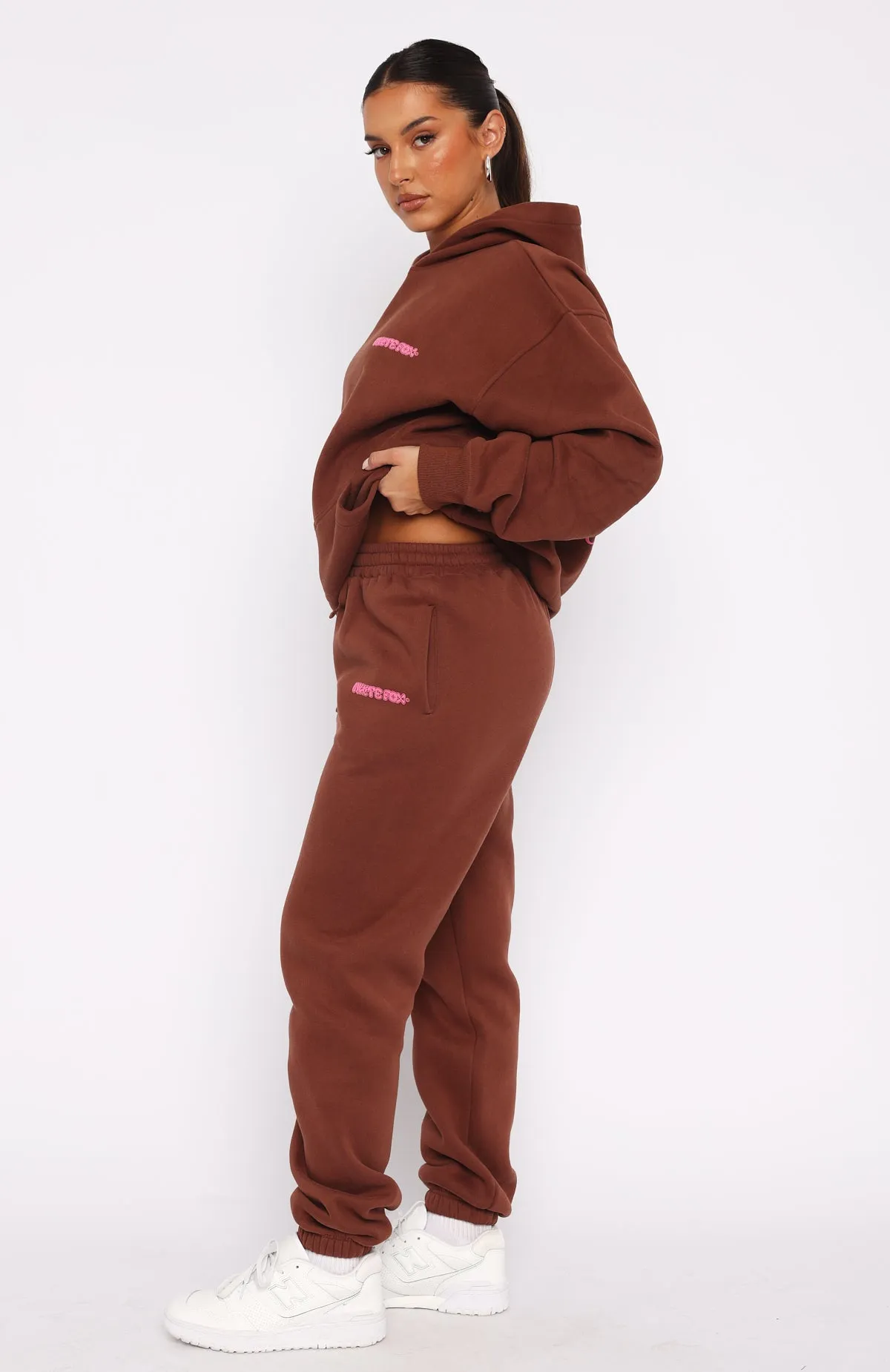 Making The Most Sweatpants Copper sold by White Fox Boutique product image thumbnail 3