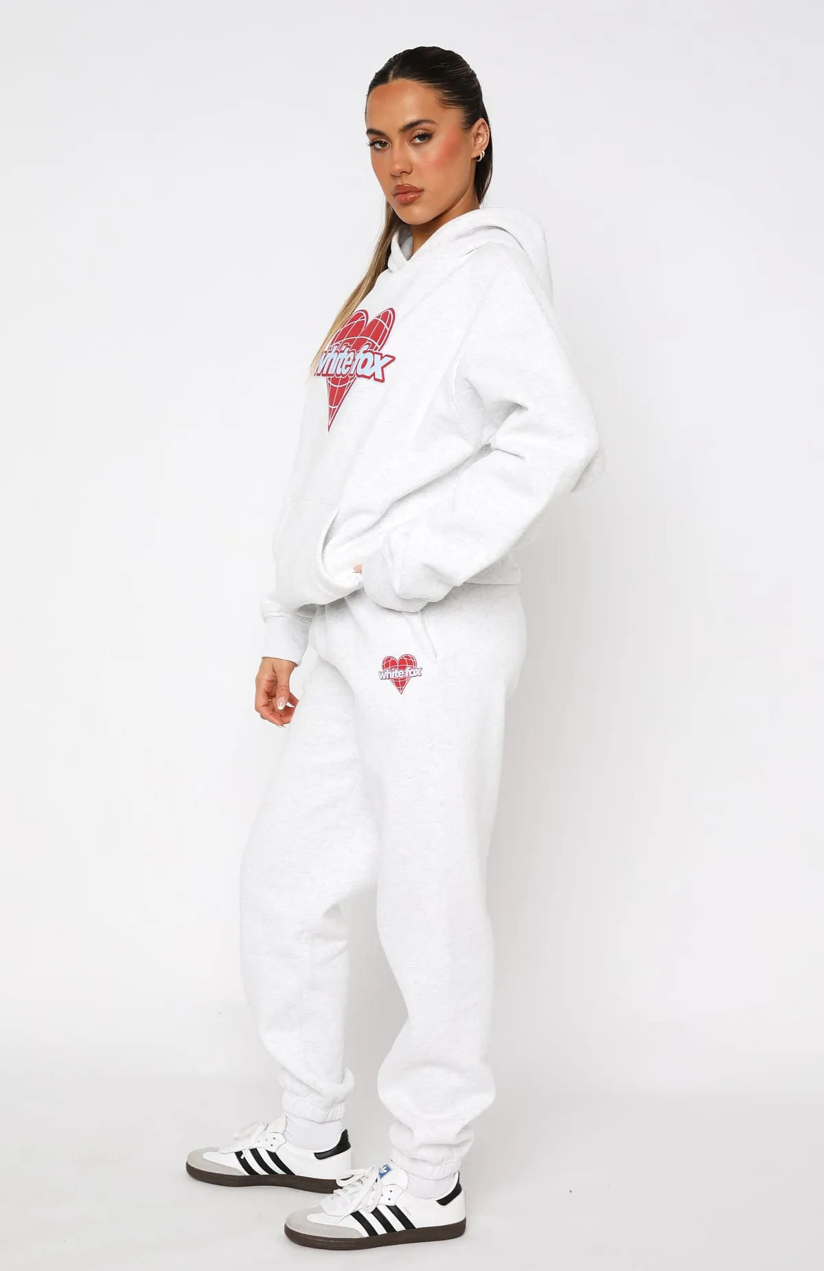 My Other Half Sweatpants Grey Marle sold by White Fox Boutique product image thumbnail 3