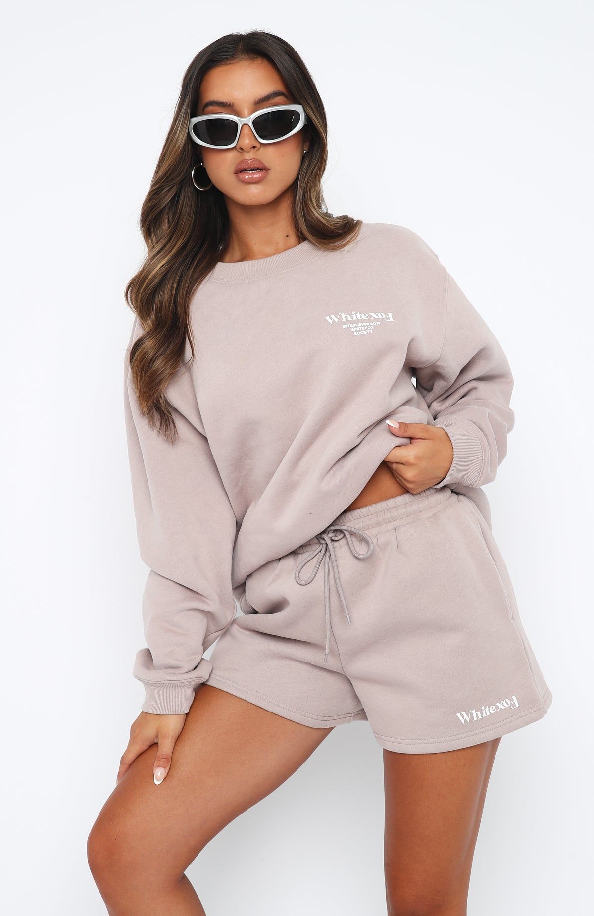 Turn It Around Oversized Sweater Taupe sold by White Fox Boutique product image thumbnail 2