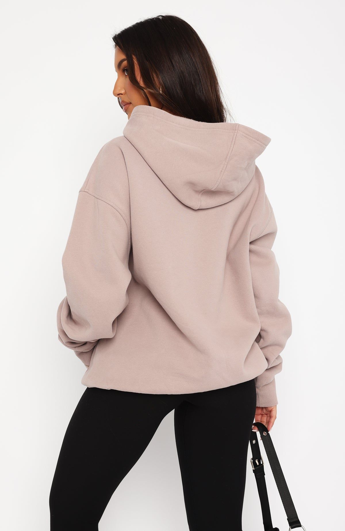 Shout It Out Oversized Hoodie Cinnamon sold by White Fox Boutique product image thumbnail 4