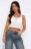 Always Feel Like Tank Top White sold by White Fox Boutique