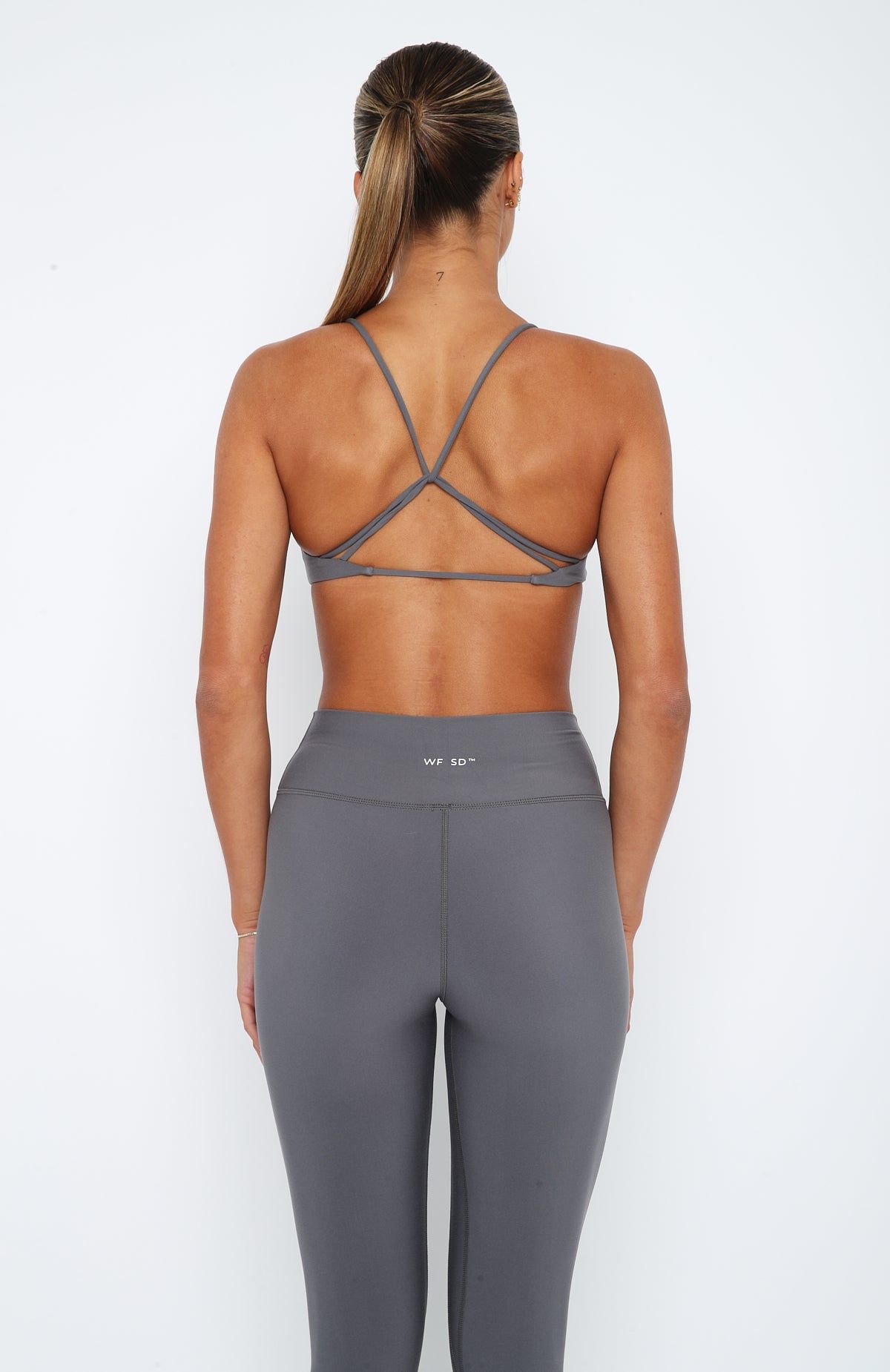 Blair Sports Bra Smoke sold by White Fox Boutique product image thumbnail 5