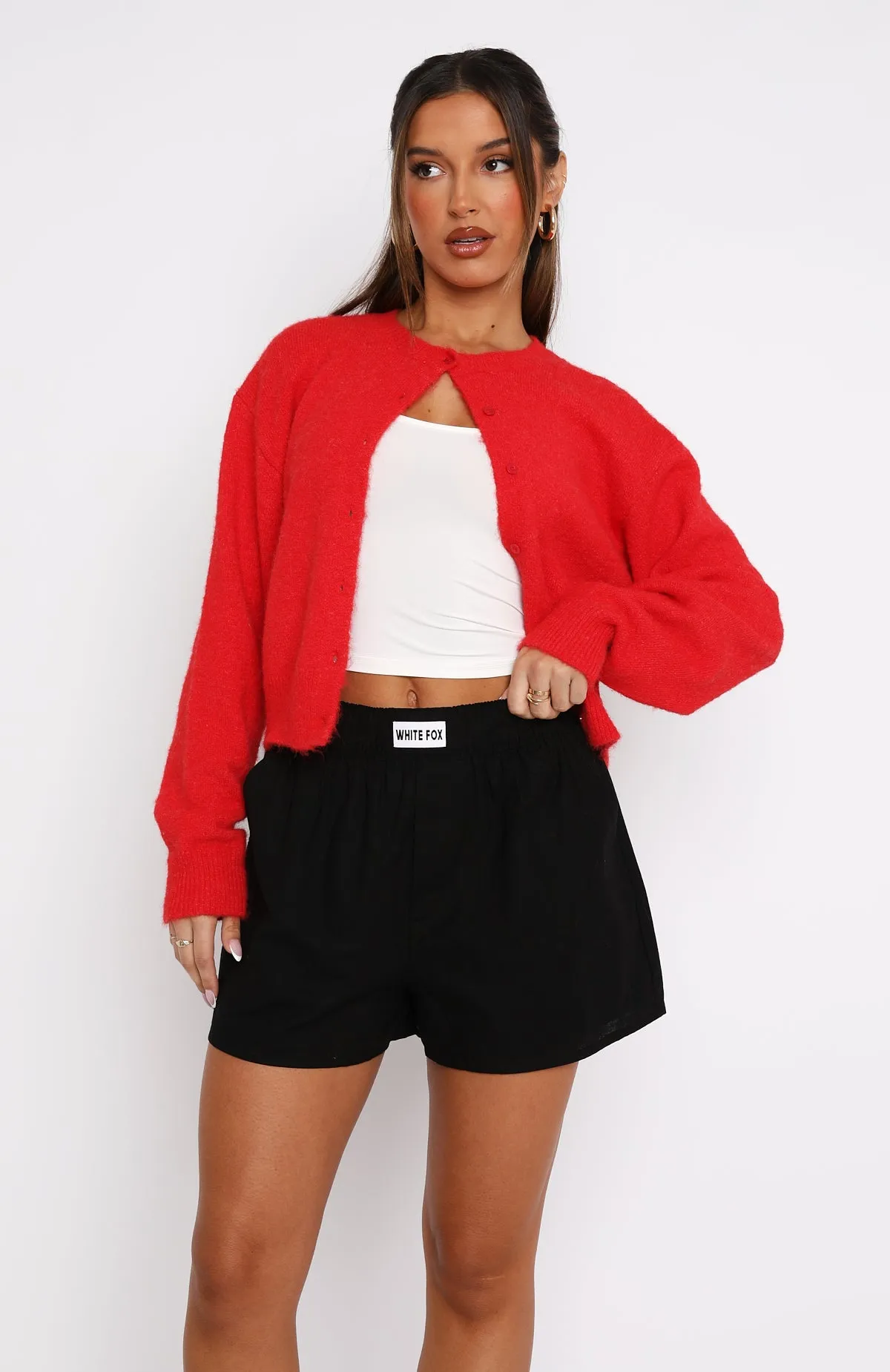 Nothing But Love Shorts Black sold by White Fox Boutique product image thumbnail 2