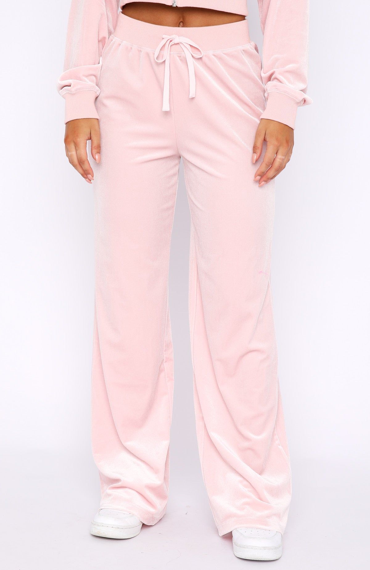 Put A Ring On It Pants Baby Pink sold by White Fox Boutique product image thumbnail 2