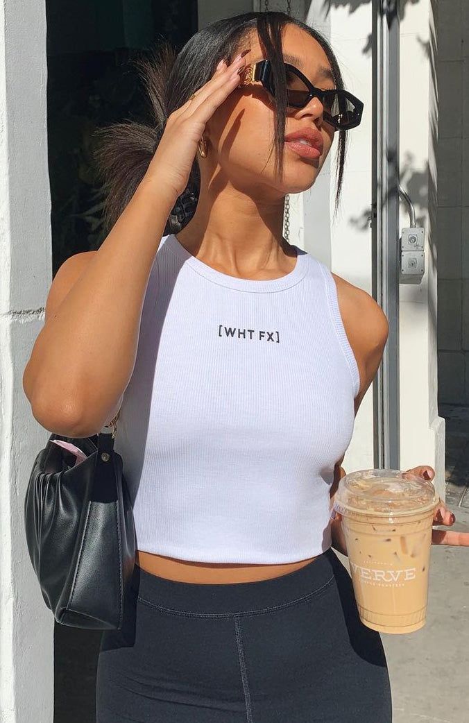 Look Both Ways Crop White sold by White Fox Boutique product image thumbnail 10