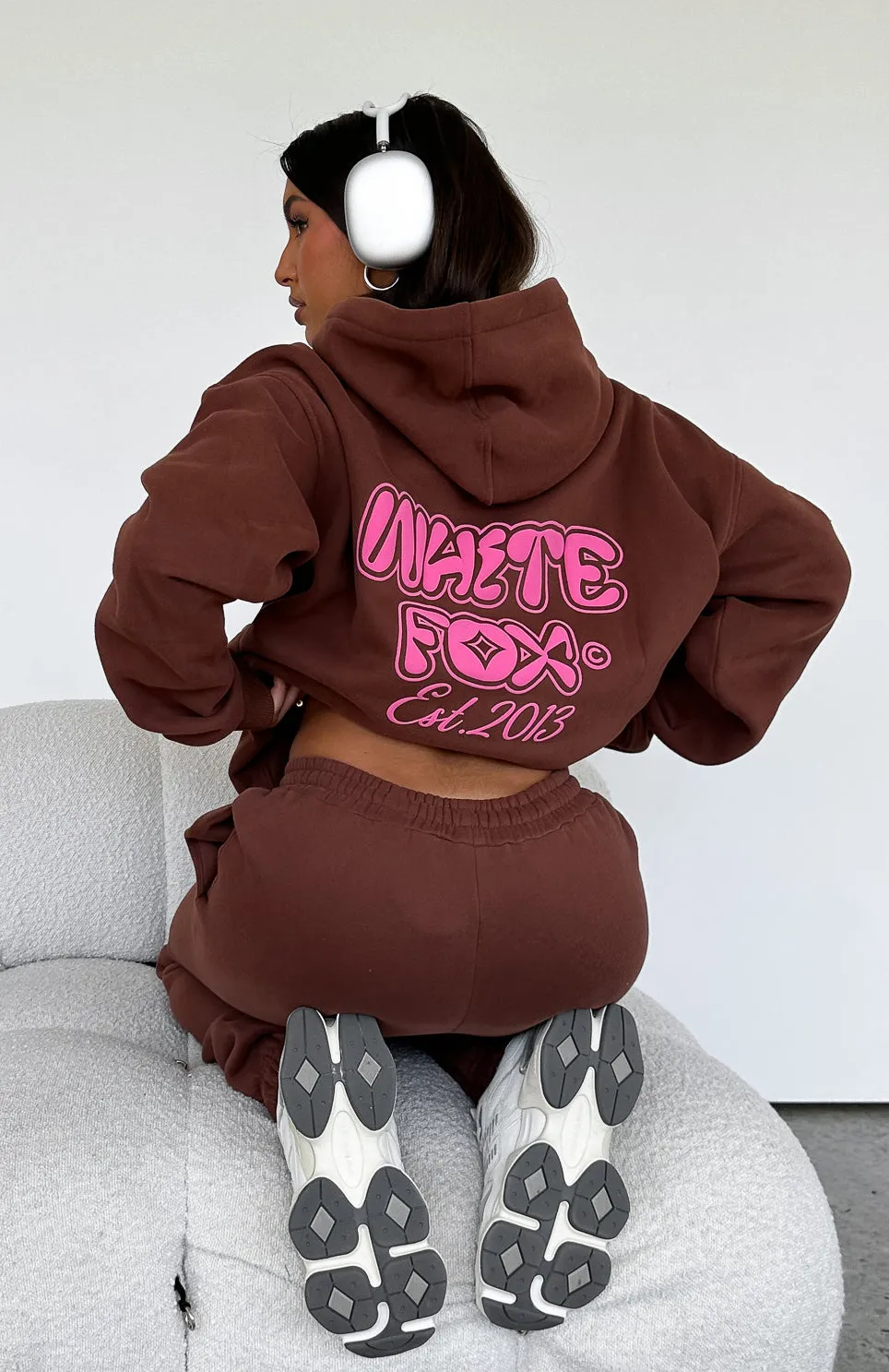 Making The Most Oversized Hoodie Copper sold by White Fox Boutique
