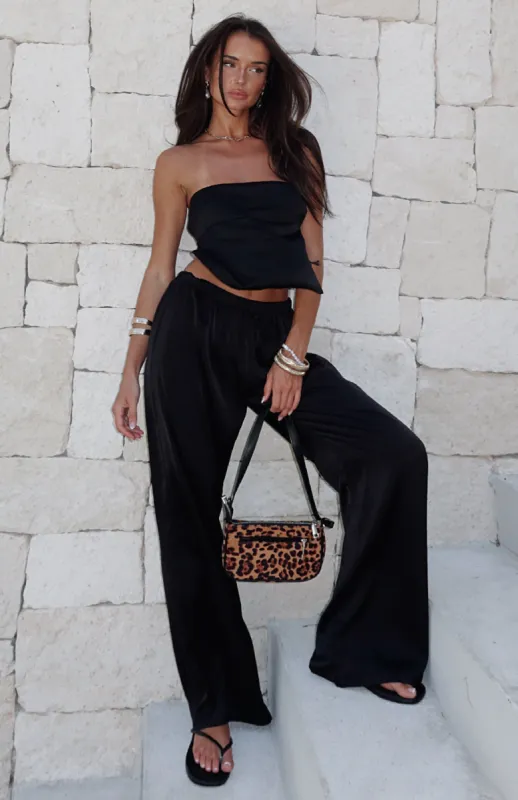 More To Come Pants Black sold by White Fox Boutique
