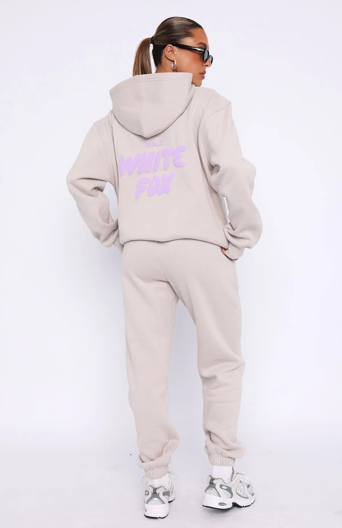 Offstage Sweatpants Cloud sold by White Fox Boutique product image thumbnail 4