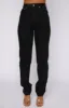Who's That Girl Straight Leg Denim Jeans Vintage Black sold by White Fox Boutique