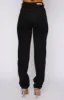 Who's That Girl Straight Leg Denim Jeans Vintage Black sold by White Fox Boutique