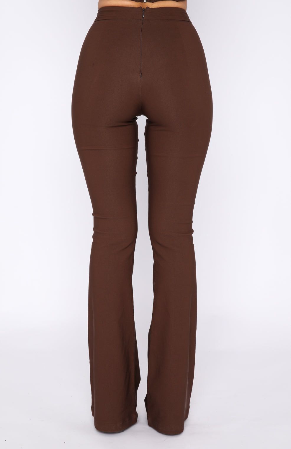 Satisfy Me Pants Chocolate sold by White Fox Boutique product image thumbnail 4