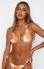 Golden Hour Bikini Top Citrus Floral sold by White Fox Boutique