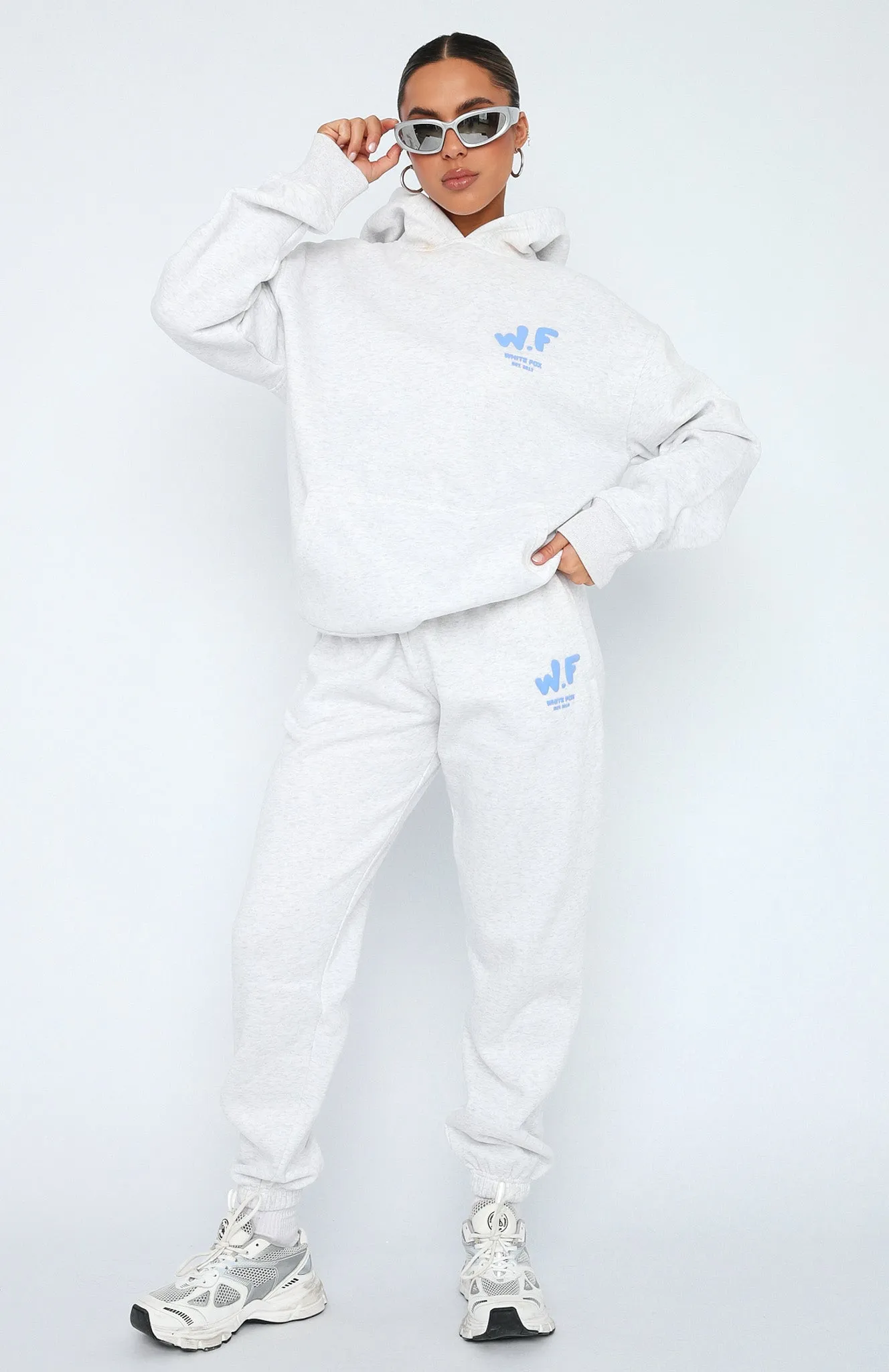 The New Standard Sweatpants Grey Marle sold by White Fox Boutique product image thumbnail 2