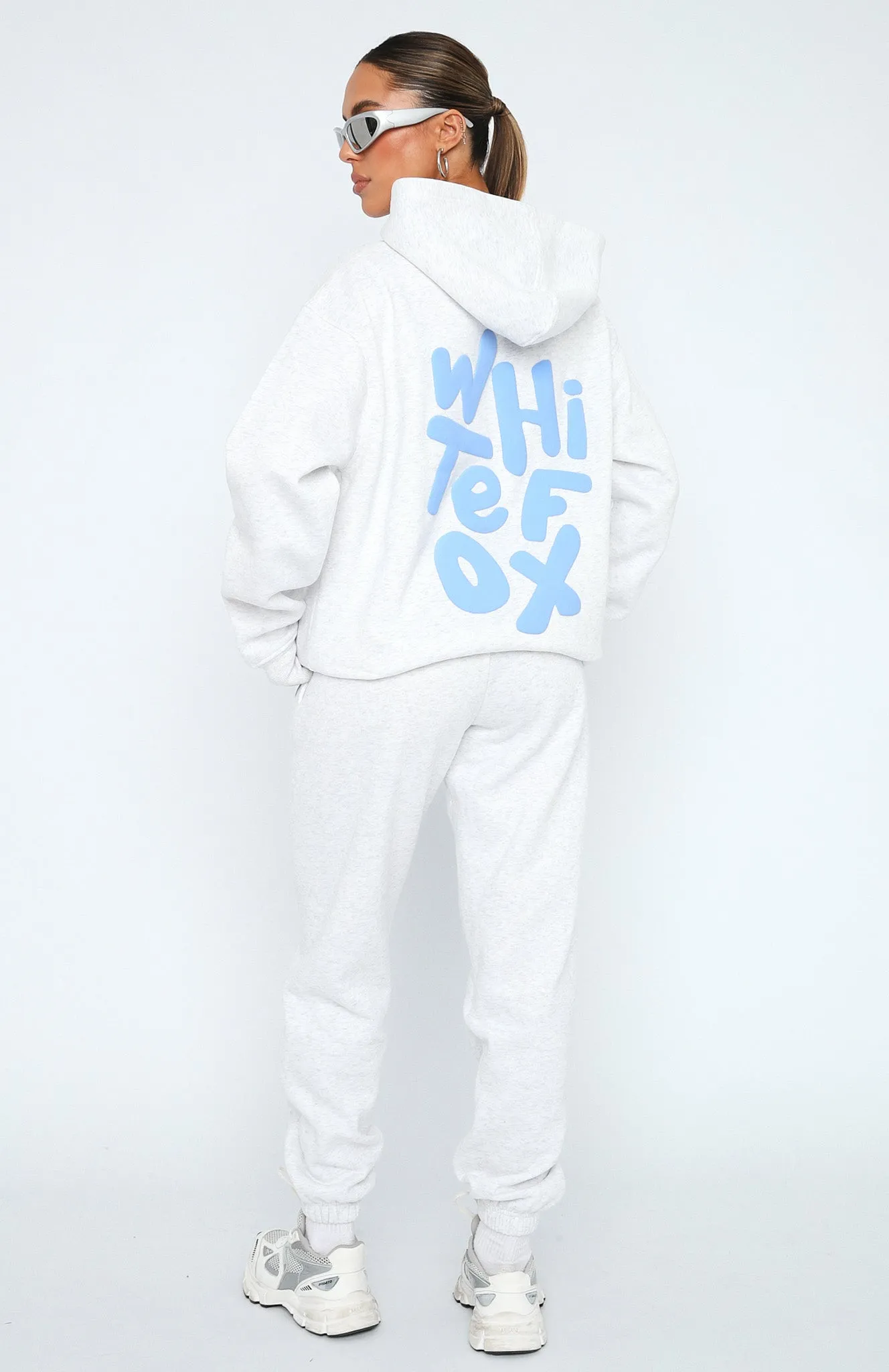 The New Standard Sweatpants Grey Marle sold by White Fox Boutique product image thumbnail 4