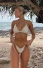 Chasing Summer Crochet Bikini Top Cream sold by White Fox Boutique