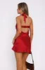 We'll Always Be Friends Mini Dress Wine sold by White Fox Boutique