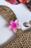 Floral Charm Hair Clip Pink sold by White Fox Boutique