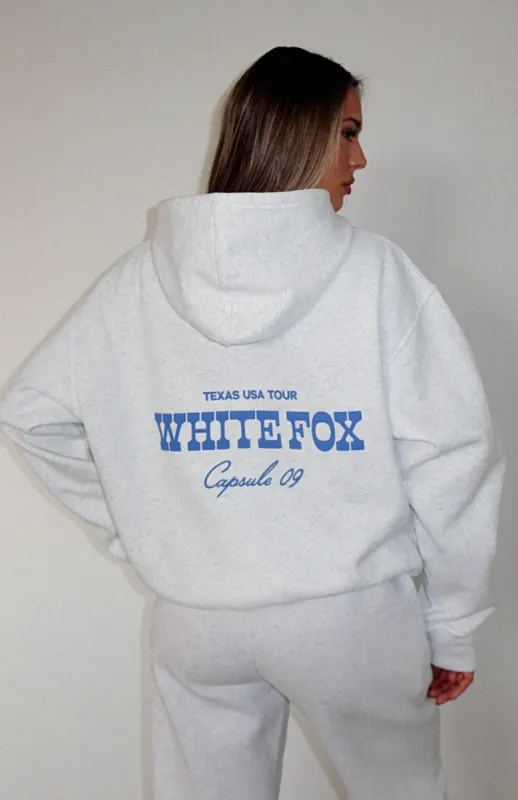 Capsule 9 Western Classic Oversized Hoodie Grey Marle sold by White Fox Boutique