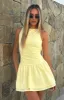 Good Girl Mini Dress Lemon sold by White Fox Boutique