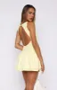 Good Girl Mini Dress Lemon sold by White Fox Boutique