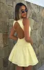 Good Girl Mini Dress Lemon sold by White Fox Boutique