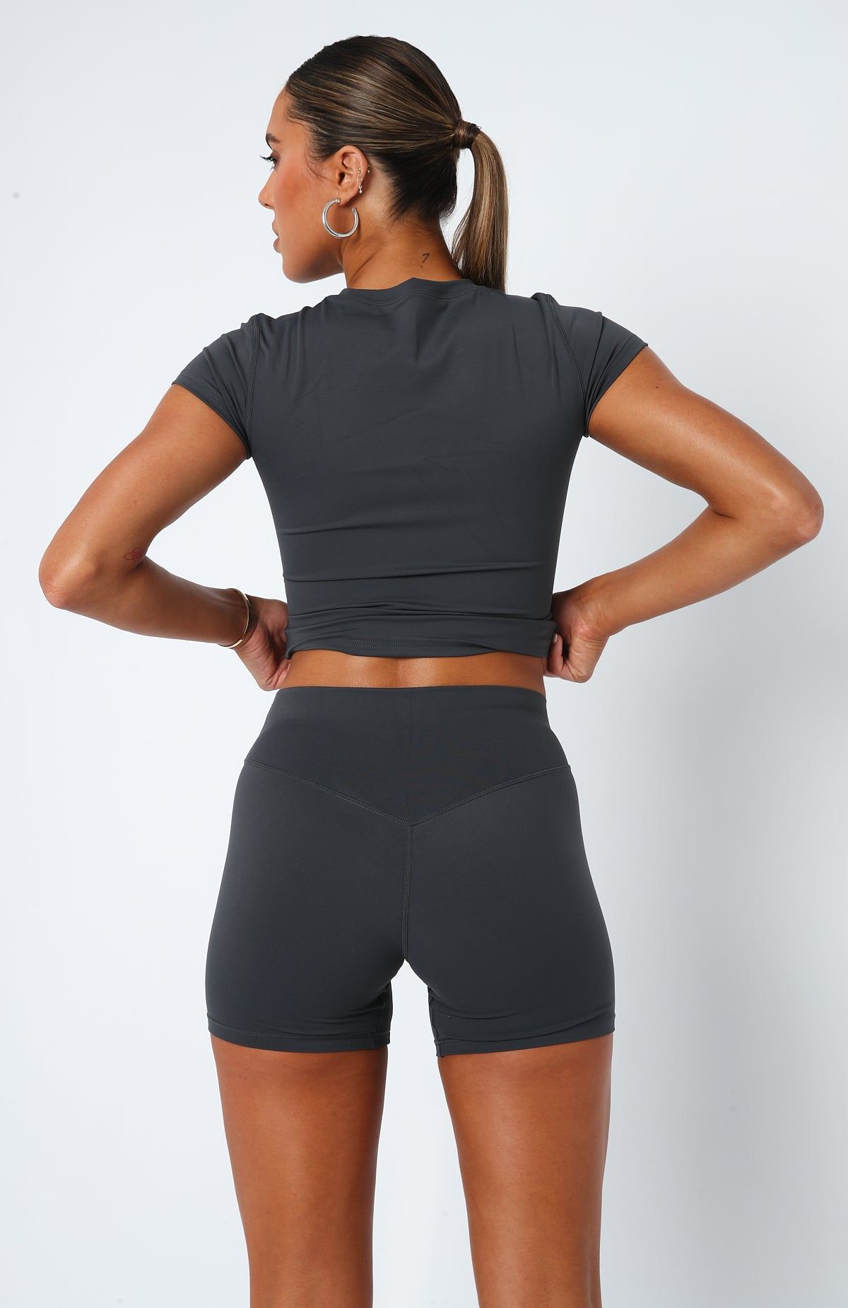 Transform You Tee Charcoal sold by White Fox Boutique product image thumbnail 4