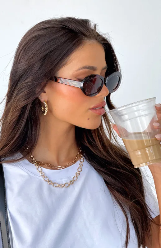 Emilia Sunglasses Tort sold by White Fox Boutique