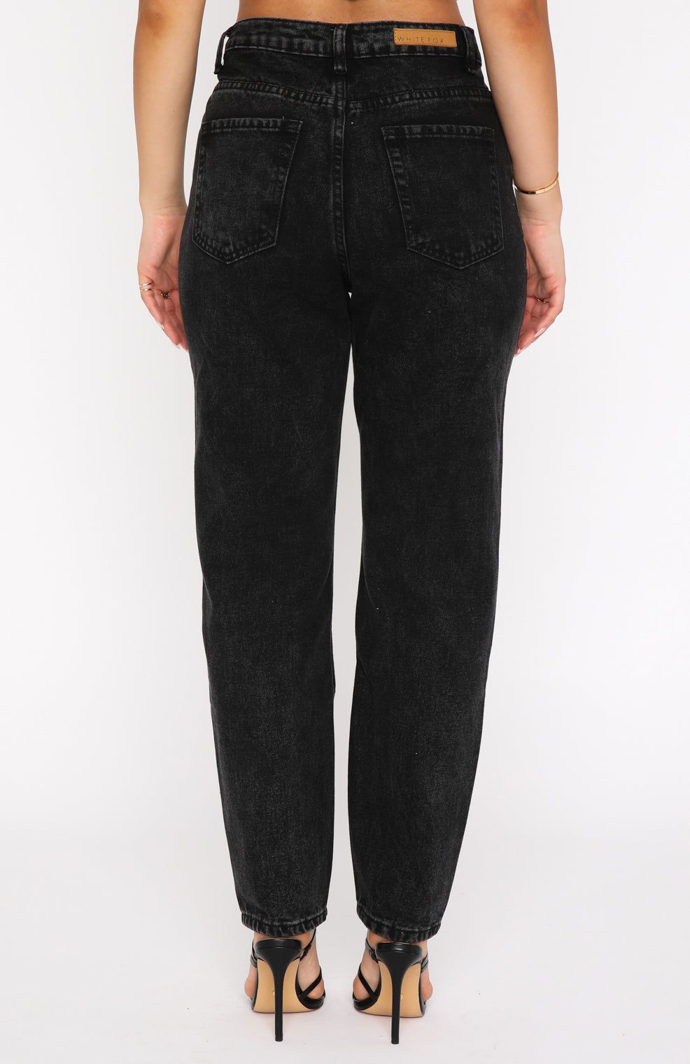 Rock Your Body Boyfriend Jeans Vintage Black sold by White Fox Boutique product image thumbnail 4