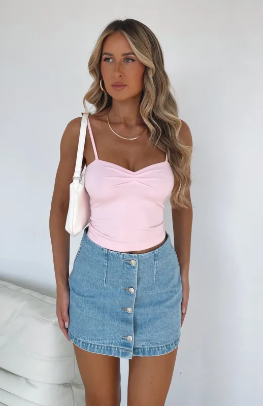Looking For Your Love Top Baby Pink sold by White Fox Boutique