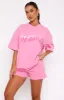 So Wavy Oversized Tee Pink sold by White Fox Boutique