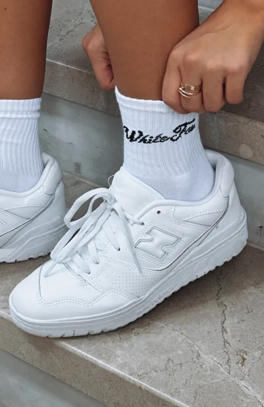 Season 7 Socks White sold by White Fox Boutique