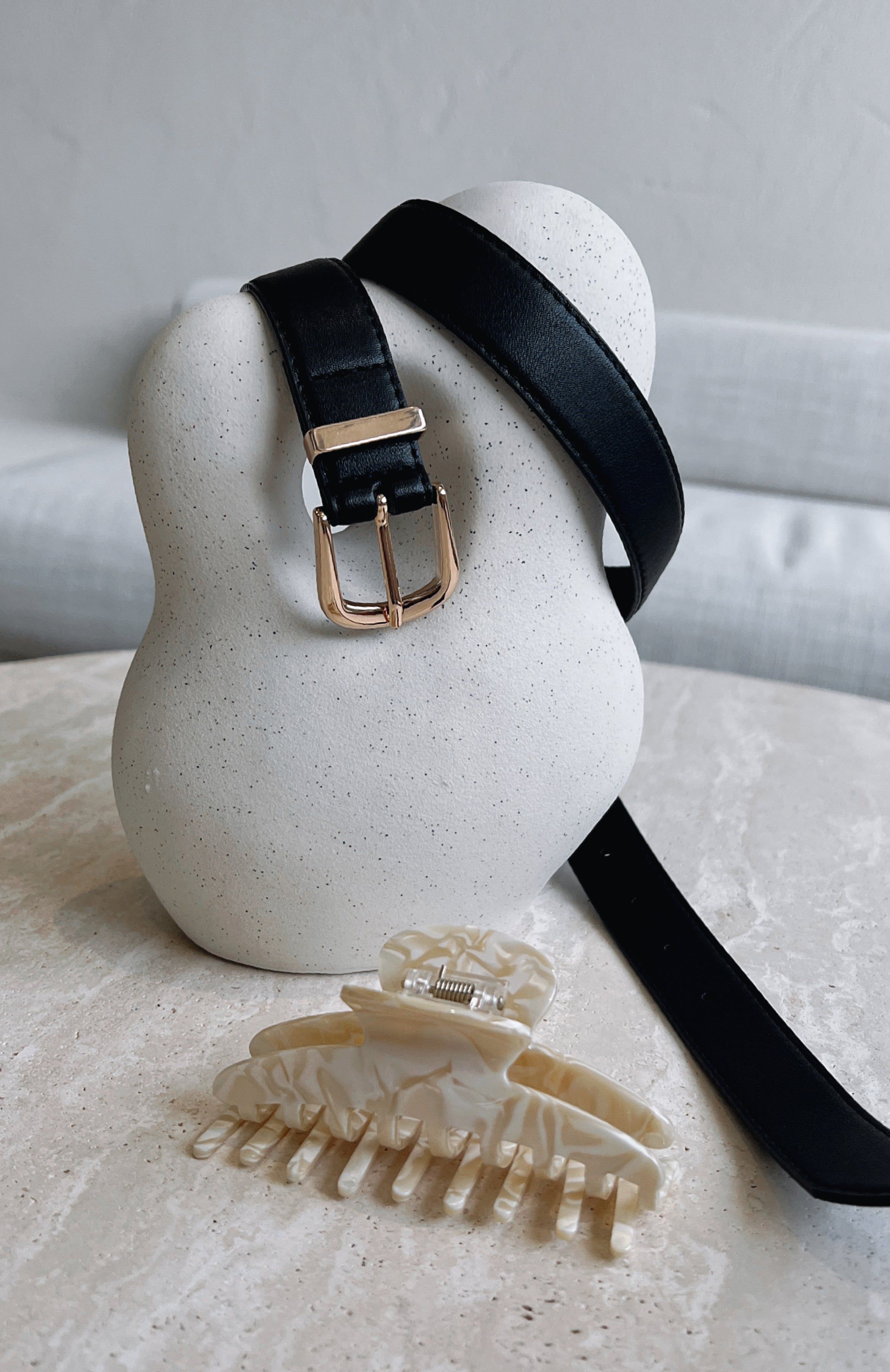 Marta Belt Black/Gold sold by White Fox Boutique product image thumbnail 2