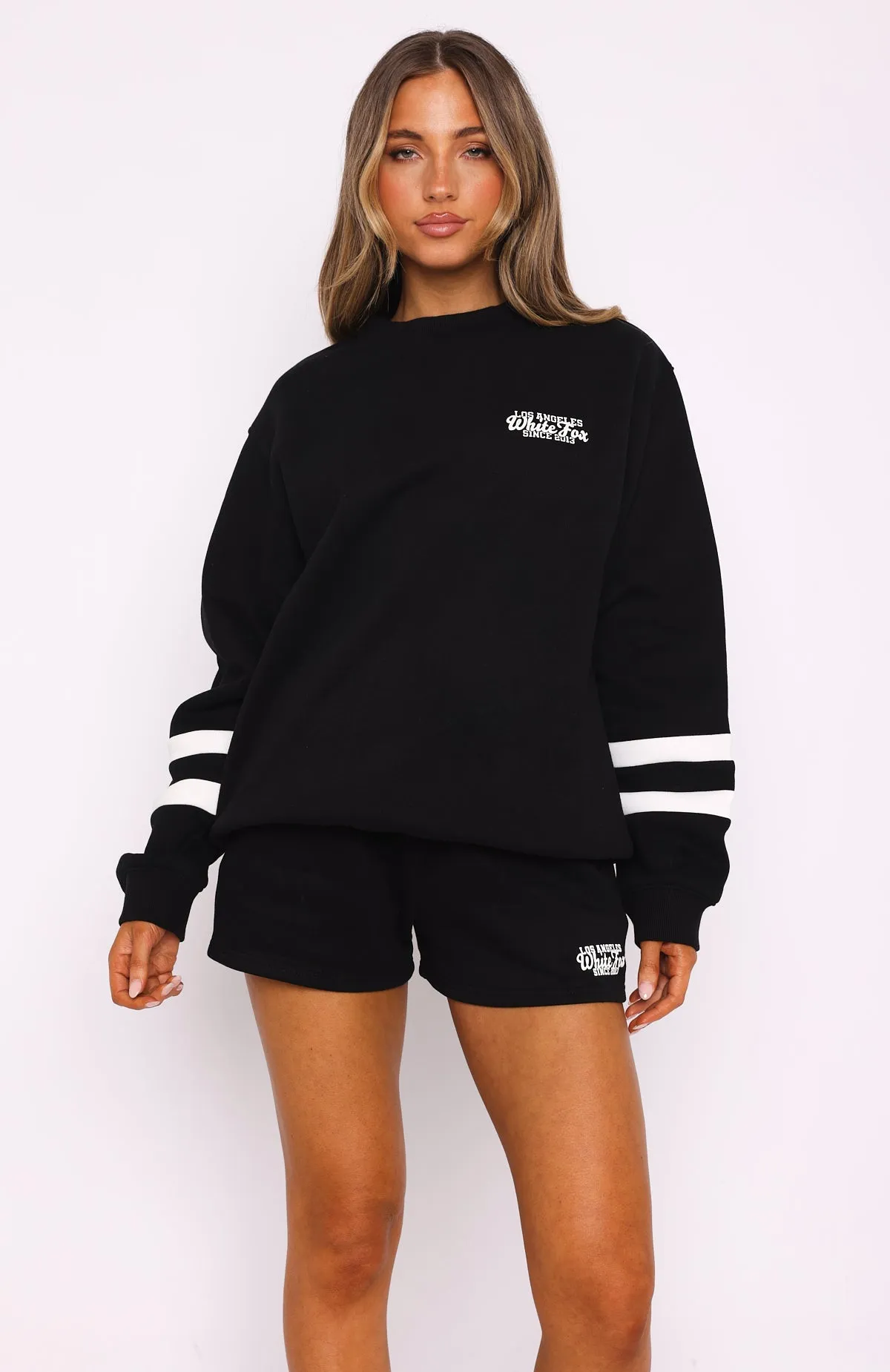 Final Round Oversized Sweater Black sold by White Fox Boutique product image thumbnail 2