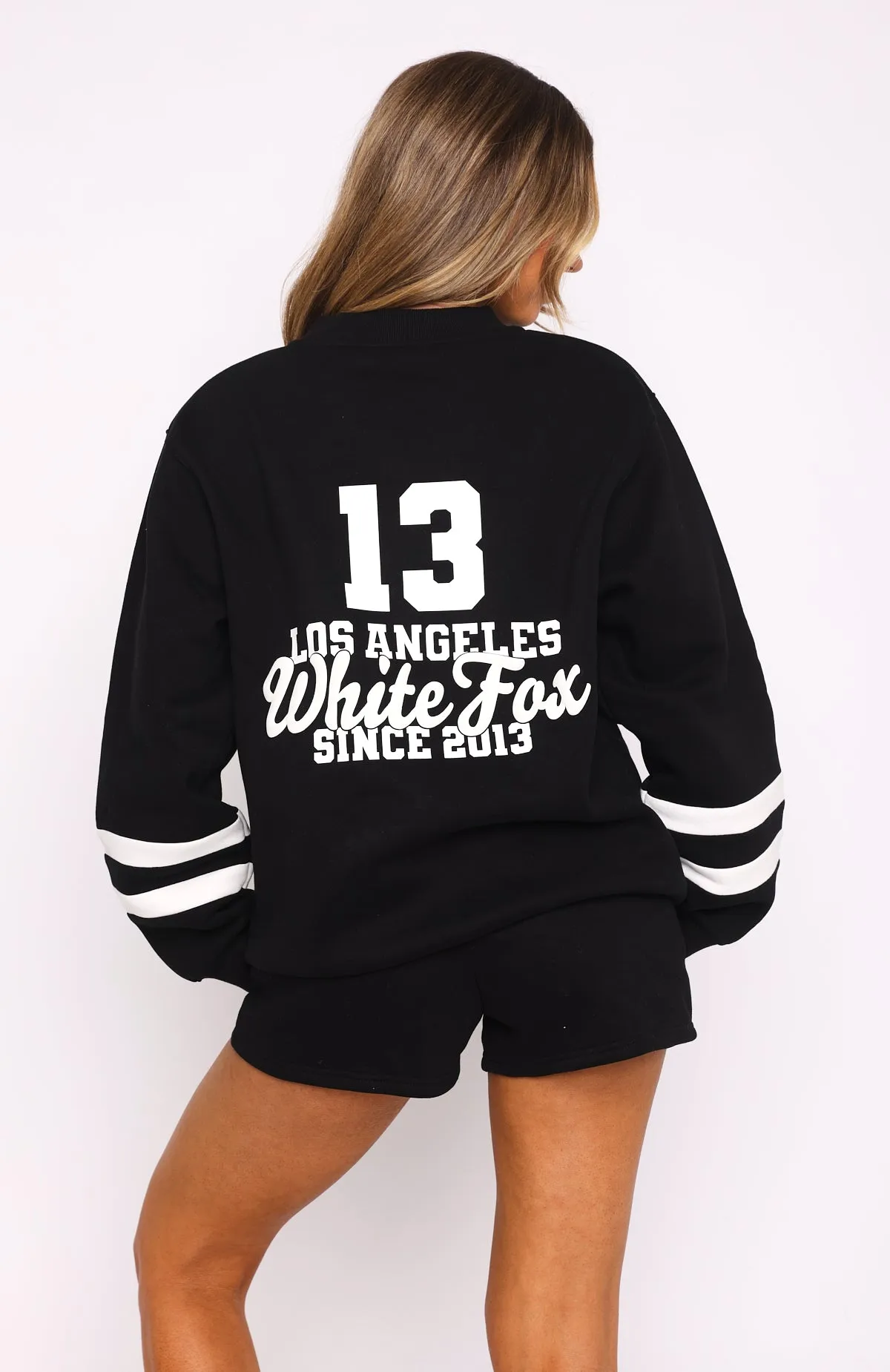 Final Round Oversized Sweater Black sold by White Fox Boutique product image thumbnail 4