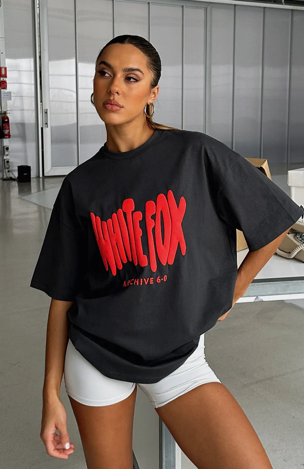 Archive 6.0 Oversized Tee Lava sold by White Fox Boutique
