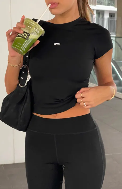 Transform You Tee Black sold by White Fox Boutique