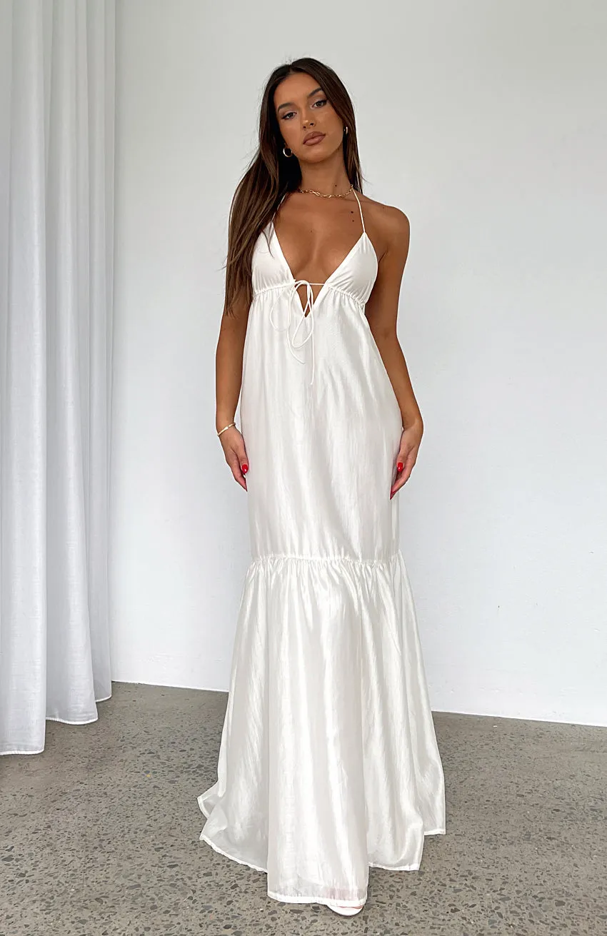 Full Moon Maxi Dress White sold by White Fox Boutique product image thumbnail 5