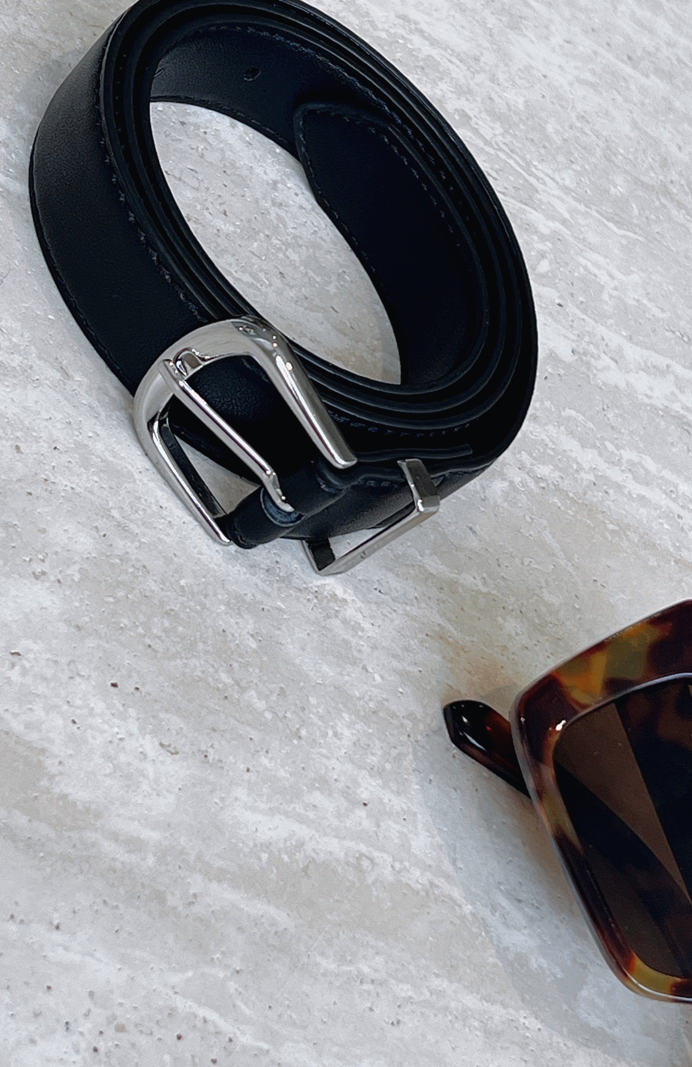 Marta Belt Black/Silver sold by White Fox Boutique product image thumbnail 2