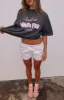 Capsule 9 Boxer Shorts White/Pink sold by White Fox Boutique