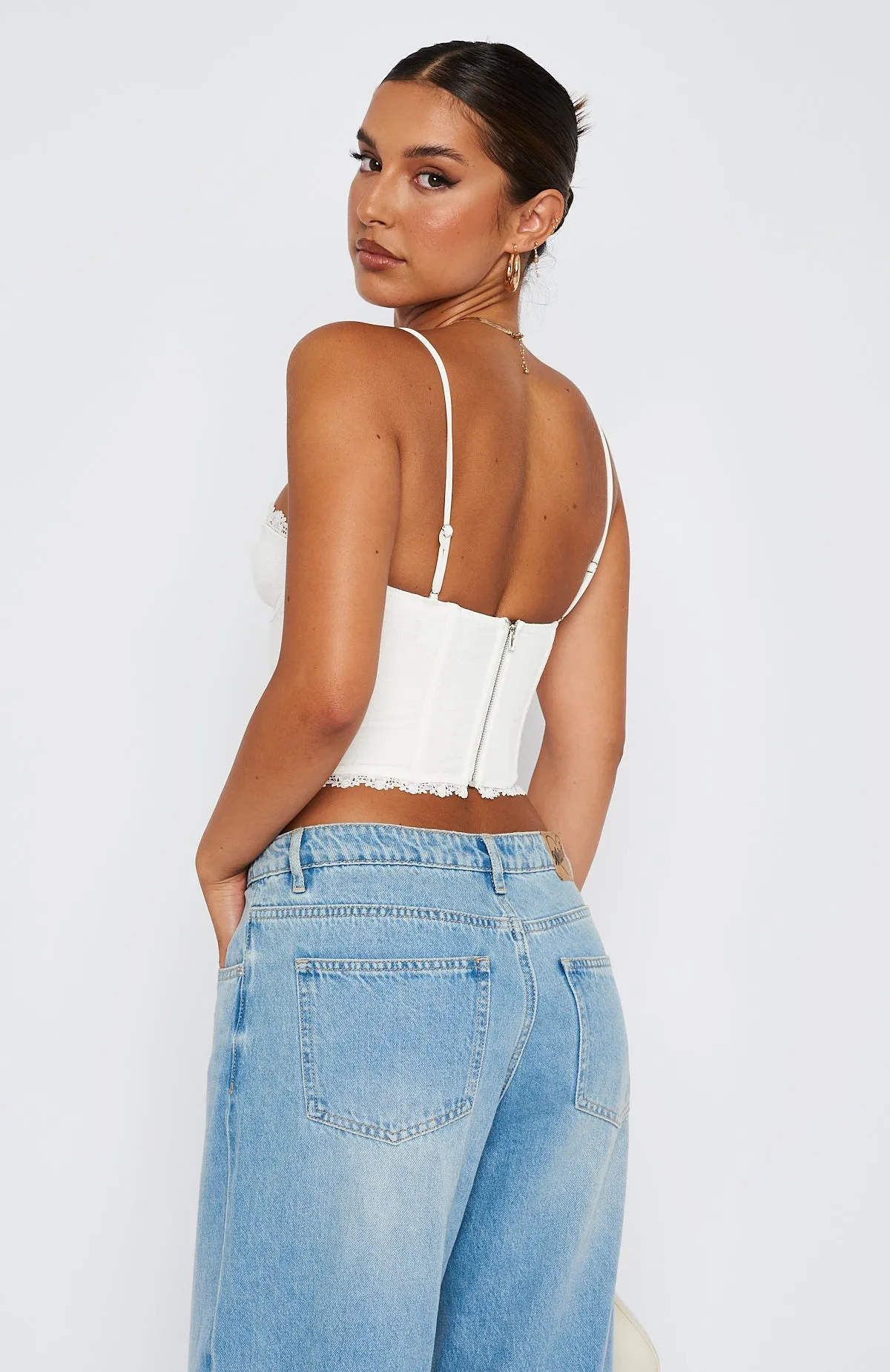 It Doesn't Matter Bustier White sold by White Fox Boutique product image thumbnail 4