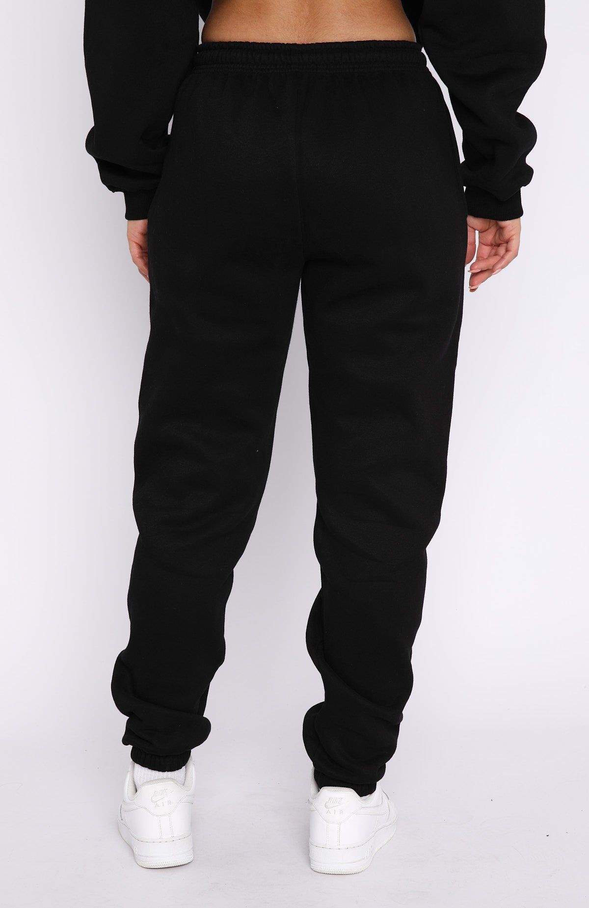The Next Level Sweatpants Black sold by White Fox Boutique product image thumbnail 4