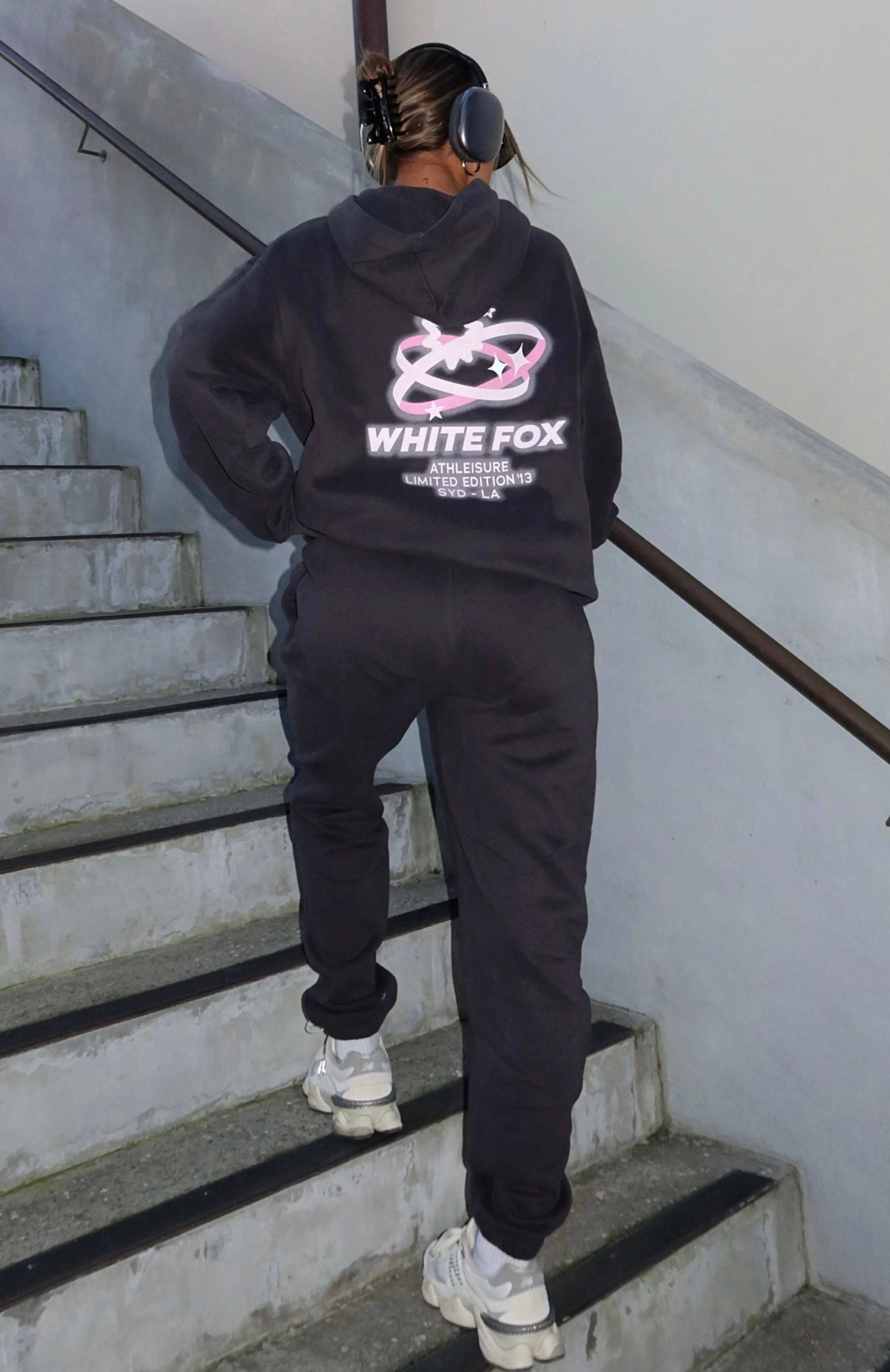 Creating Art Sweatpants Charcoal sold by White Fox Boutique product image thumbnail 5