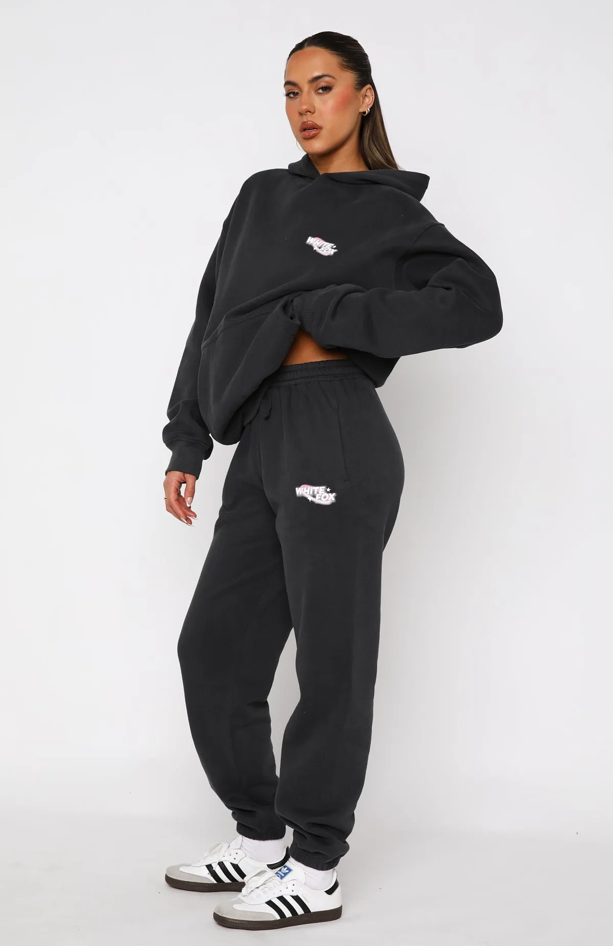 Creating Art Sweatpants Charcoal sold by White Fox Boutique product image thumbnail 3