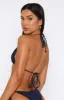 Ocean Goddess Bikini Top Navy sold by White Fox Boutique